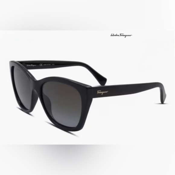 Salvatore Ferragamo Sunglasses Black Cat Eye main image 7